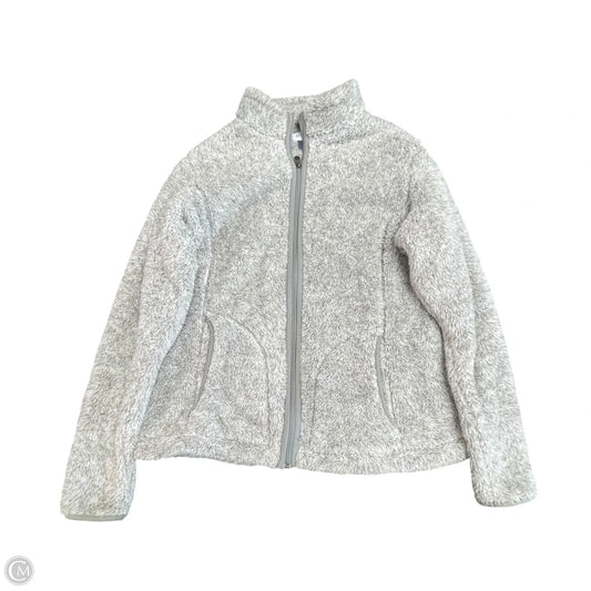 Jacket Faux Fur & Sherpa By Magellan In Grey, Size: Xl