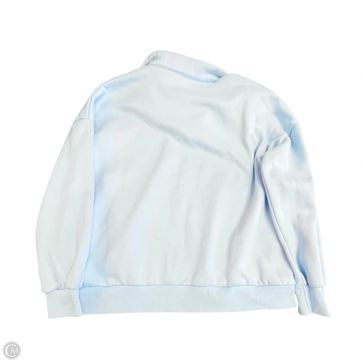 Sweatshirt Collar By Clothes Mentor In Blue, Size: 2x