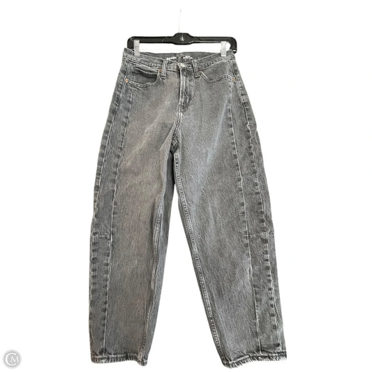 Jeans Wide Leg By Old Navy In Grey Denim, Size: 4