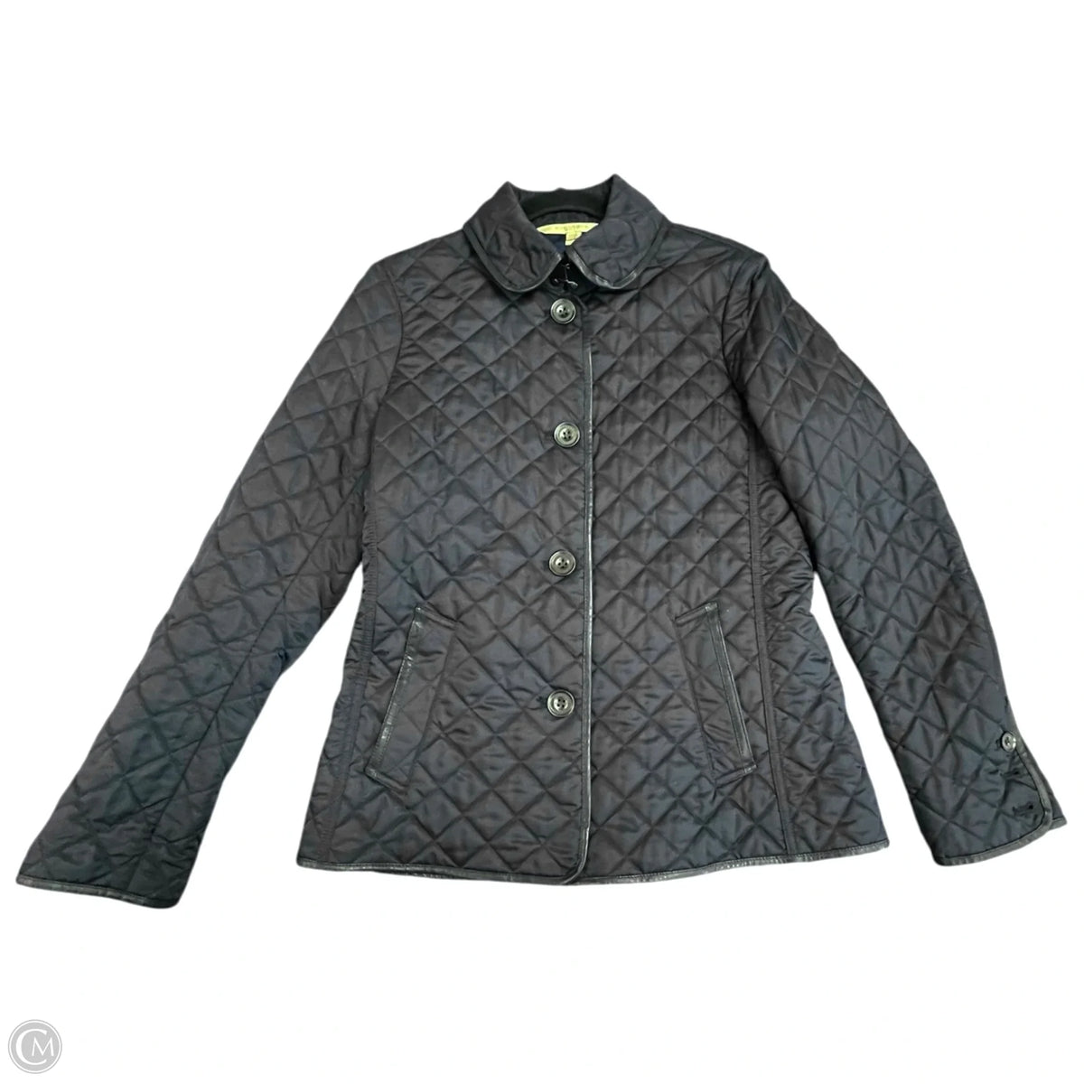 Jacket Luxury Designer By Burberry In Navy, Size: M