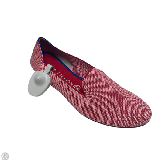 Shoes Flats By Rothys In Blue Red & White, Size: 9.5