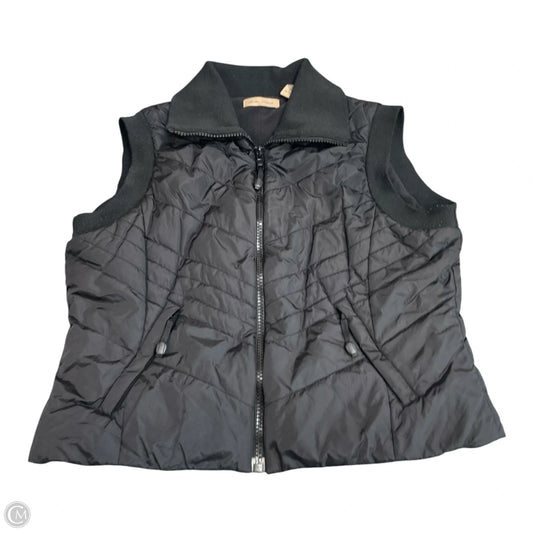 Vest Puffer & Quilted By Clothes Mentor In Black, Size: L