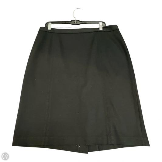 Skirt Mini & Short By Talbots In Black, Size: 12