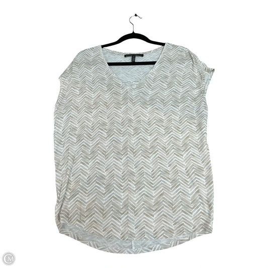 Top Short Sleeve By White House Black Market In Multi-colored, Size: S