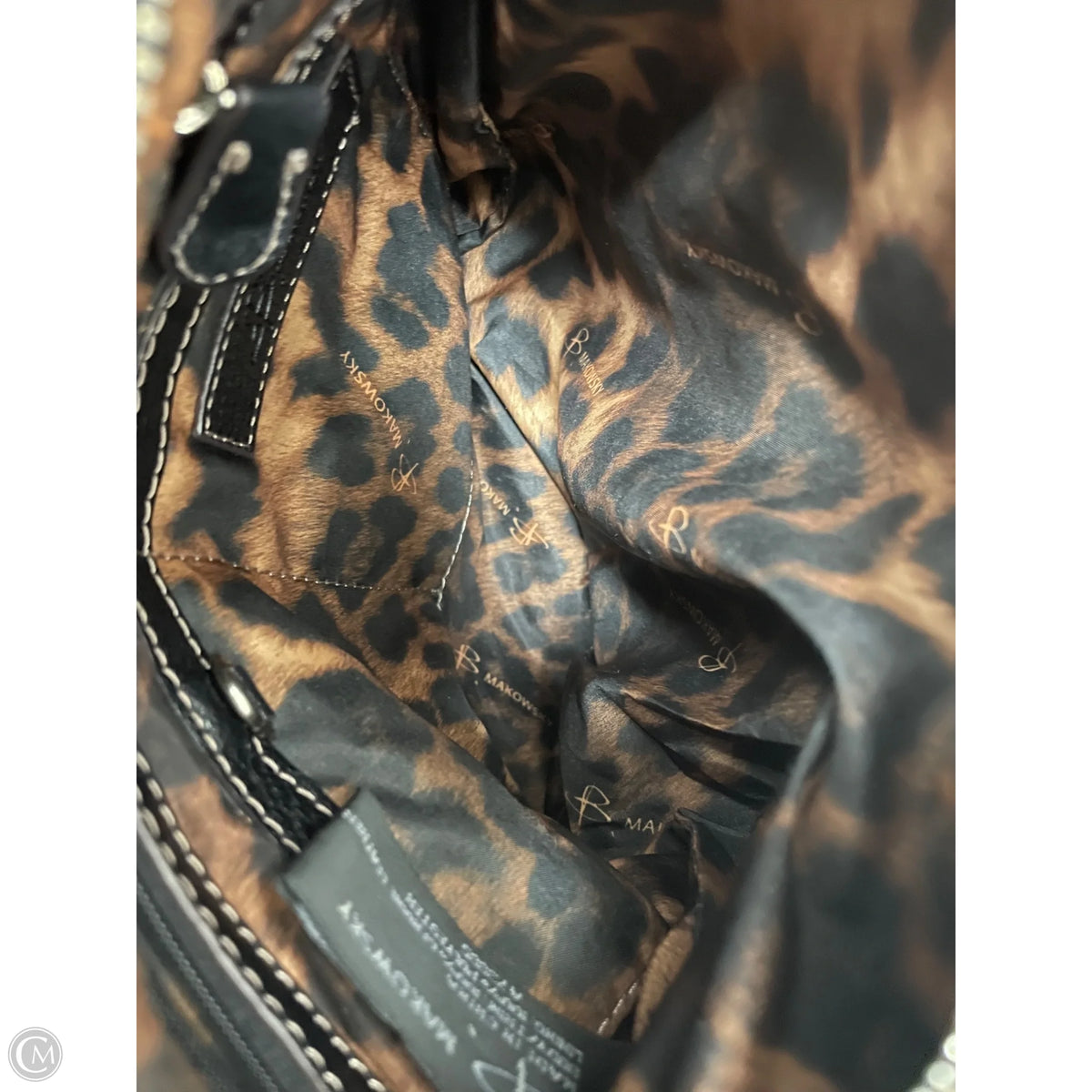 Crossbody Leather By B. Makowsky, Size: Medium