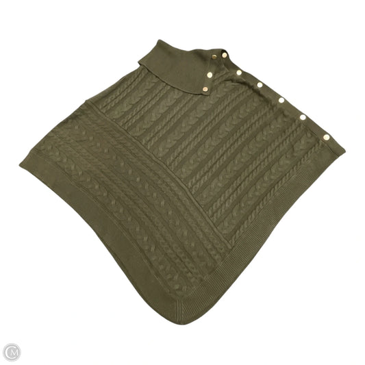 Poncho By Talbots In Green, Size: S