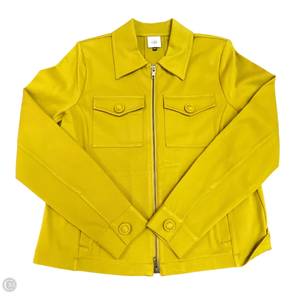 Jacket Other By Cabi In Chartreuse, Size: S