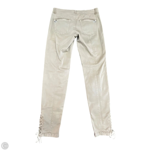 Jeans Skinny By White House Black Market In Tan, Size: 6