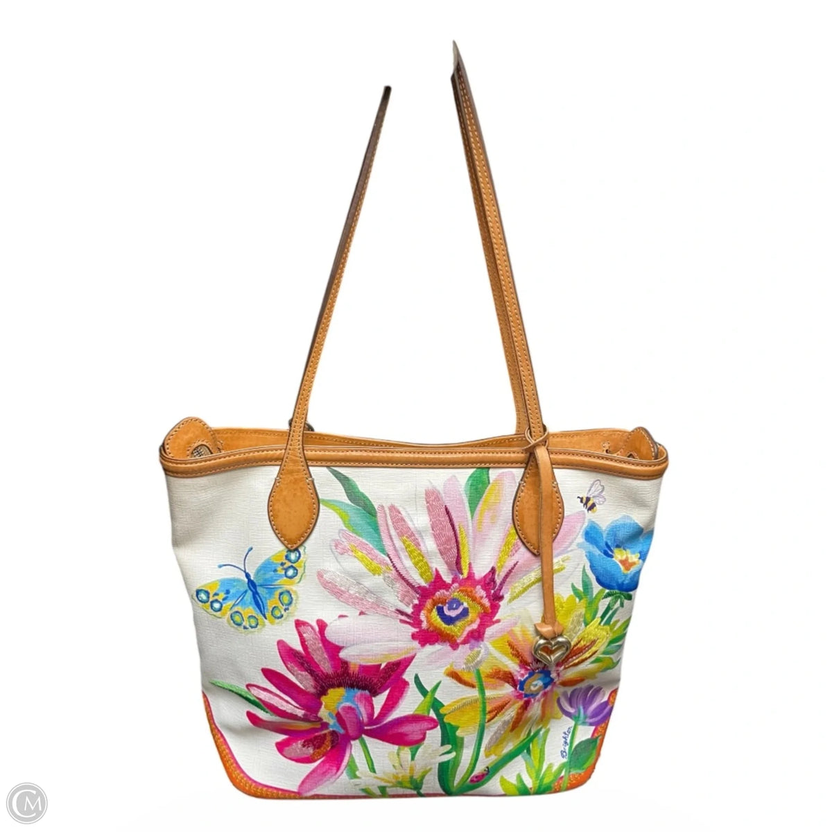 Tote Designer By Brighton, Size: Medium