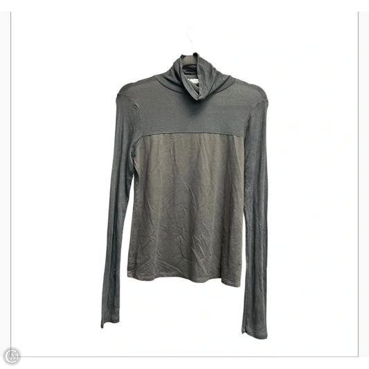 Top Long Sleeve By Cmc In Black, Size: M
