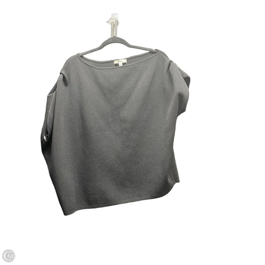 Top Short Sleeve By Lalavon In Black, Size: M