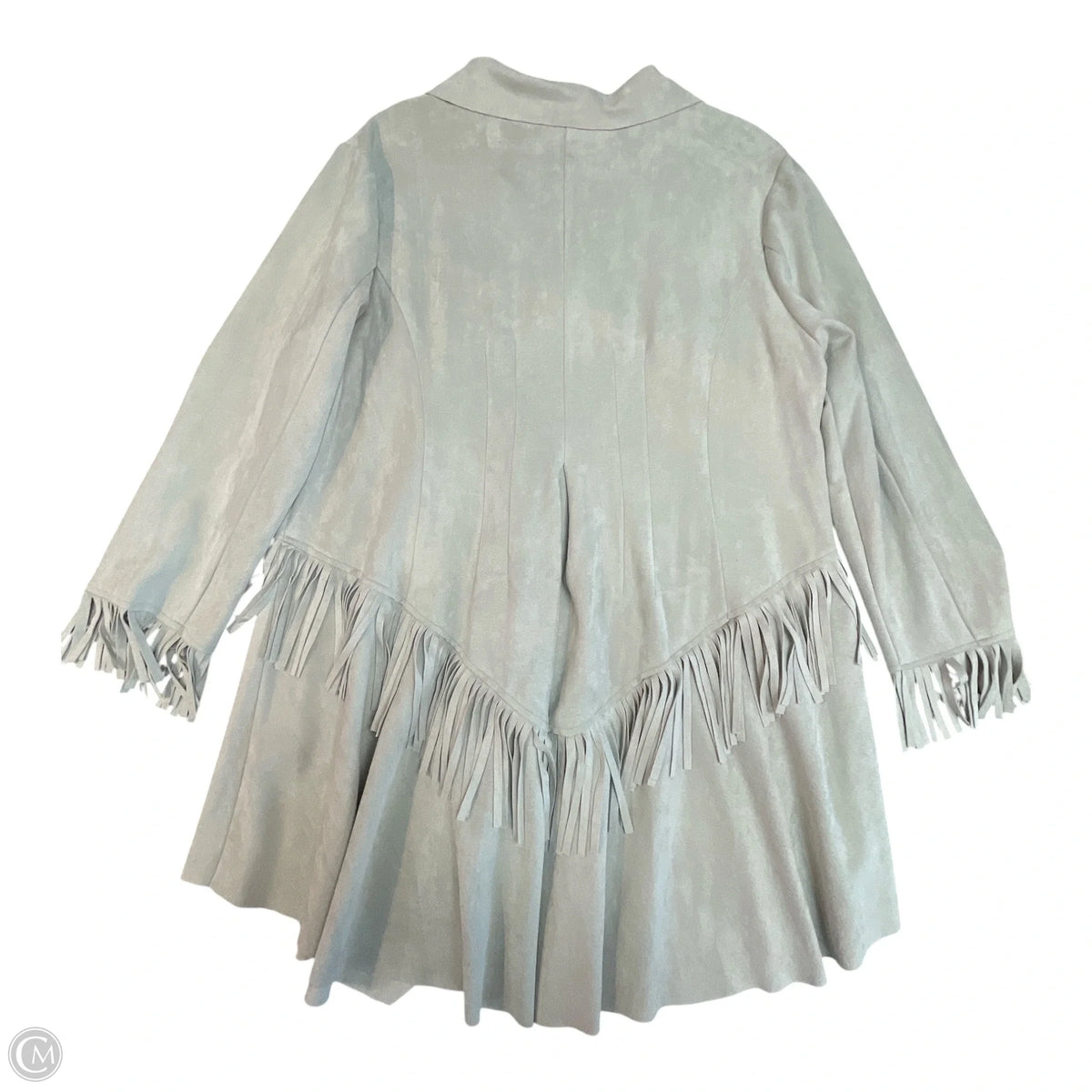 Jacket Other By Clothes Mentor In Grey, Size: Xl