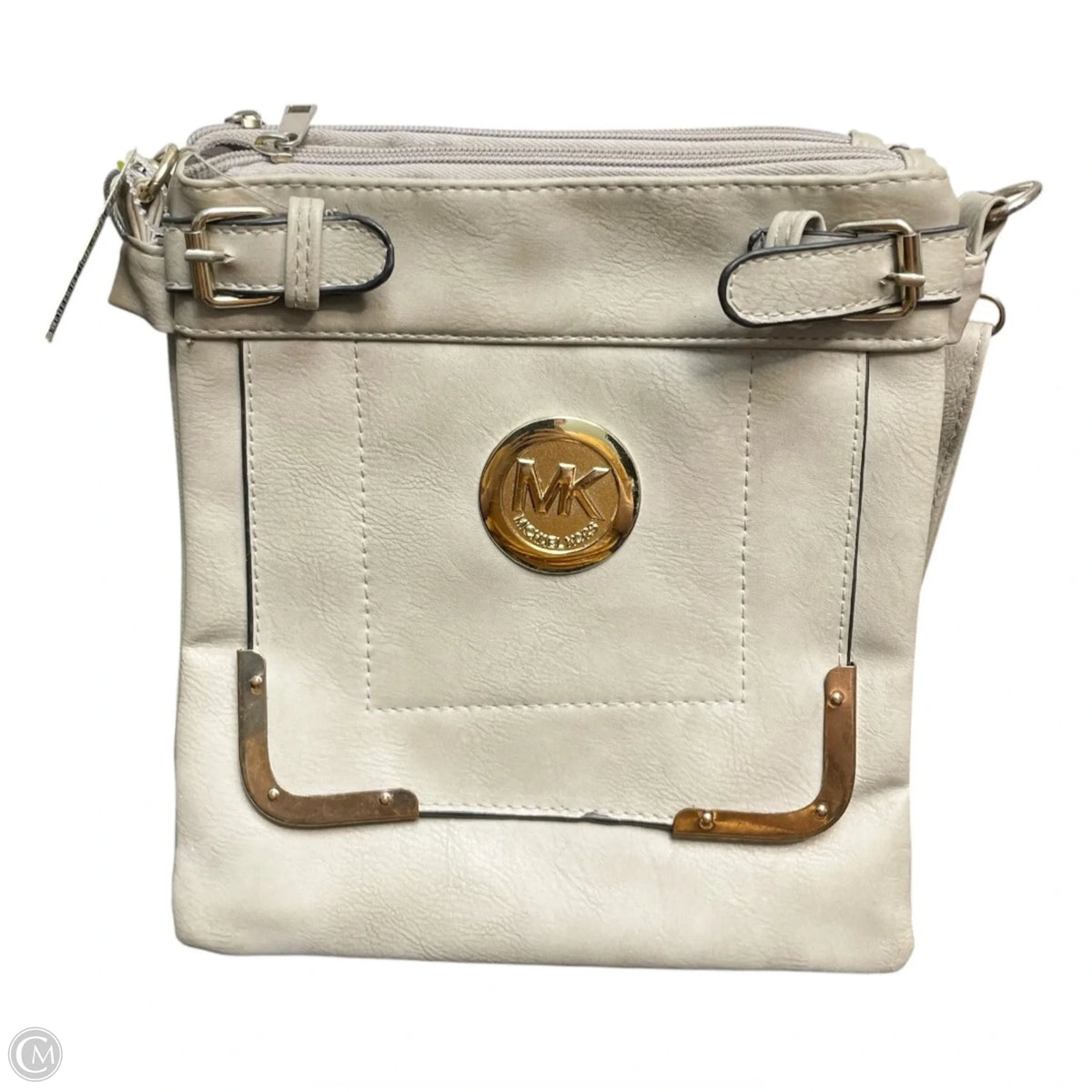 Crossbody Leather By Michael By Michael Kors, Size: Medium