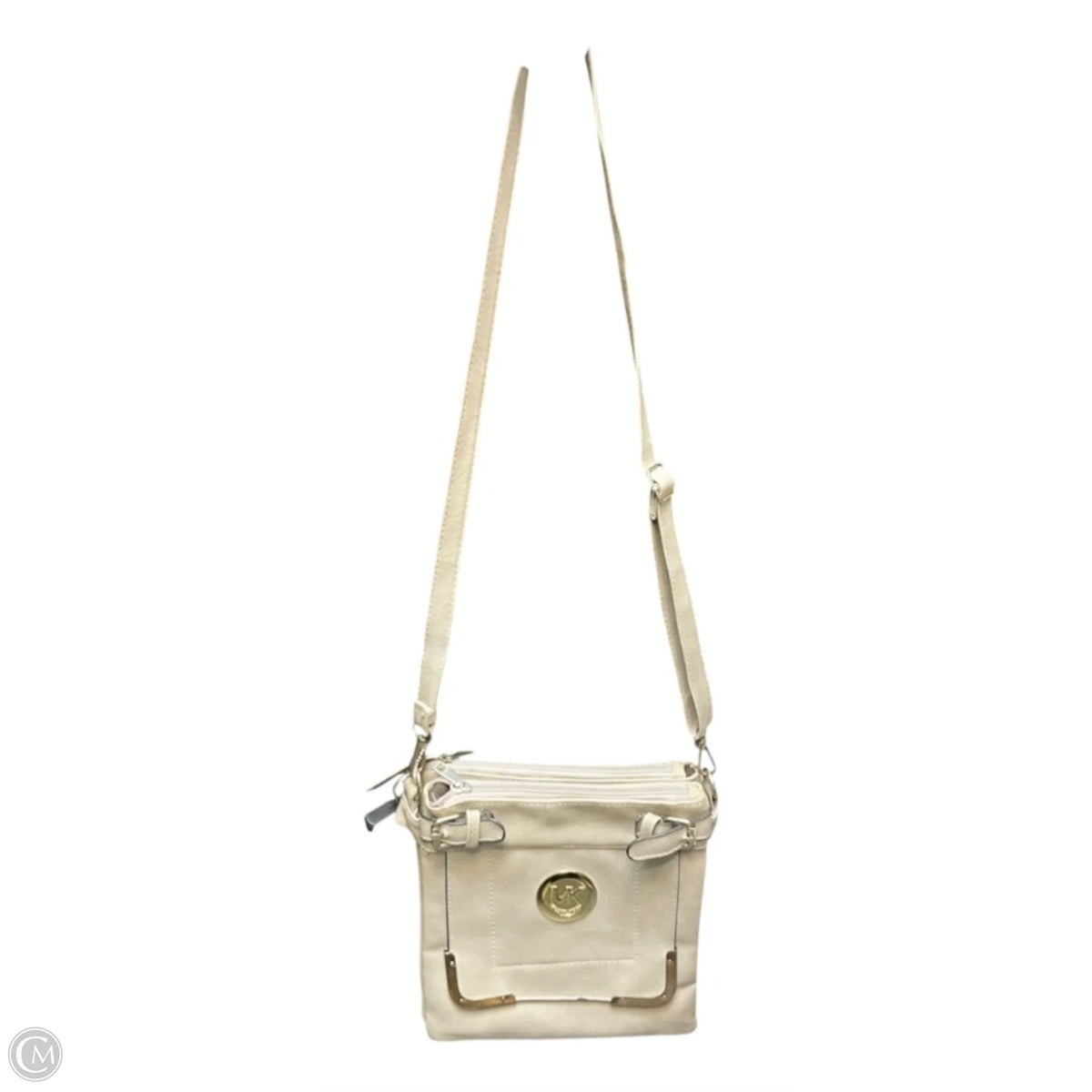 Crossbody Leather By Michael By Michael Kors, Size: Medium