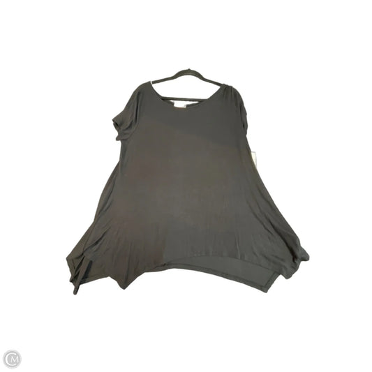 Top Short Sleeve Basic By Misia In Black, Size: 1x