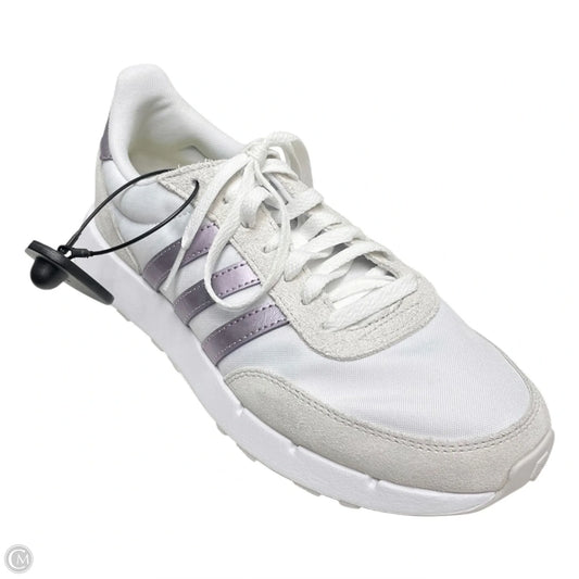 Shoes Athletic By Adidas In Purple & White, Size: 8.5