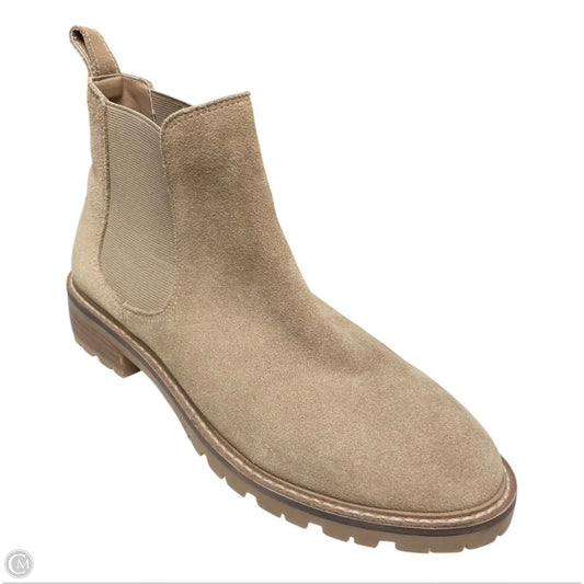 Boots Ankle Flats By Steve Madden In Tan, Size: 9