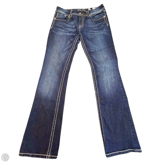 Jeans Boot Cut By Miss Me In Blue, Size: L