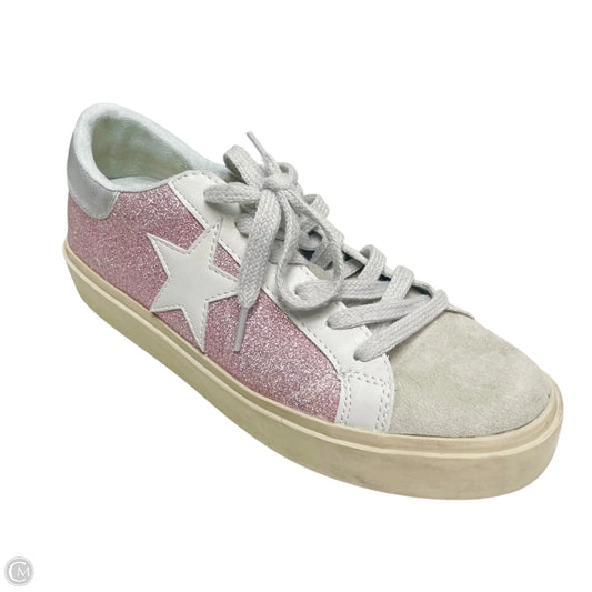 Shoes Sneakers By Shu Shop In Grey & Pink, Size: 7.5