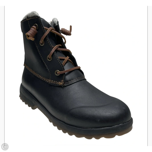 Boots Snow By Sperry In Black & Brown, Size: 6.5