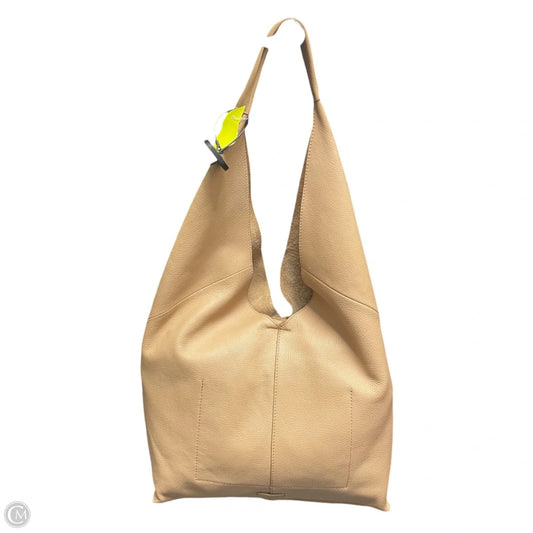 Handbag Leather By Vince Camuto, Size: Large