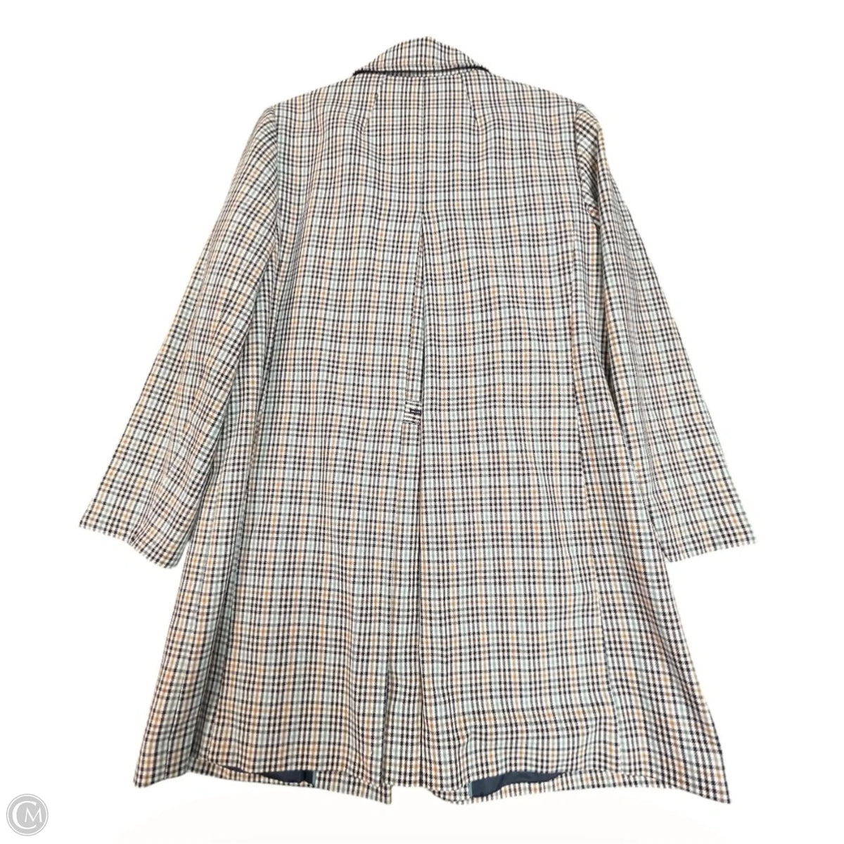 Coat Other By Talbots In Plaid Pattern, Size: 12