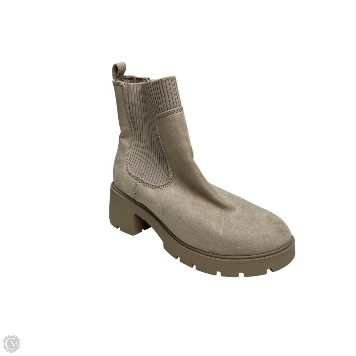 Boots Ankle Heels By No Boundaries In Beige, Size: 10