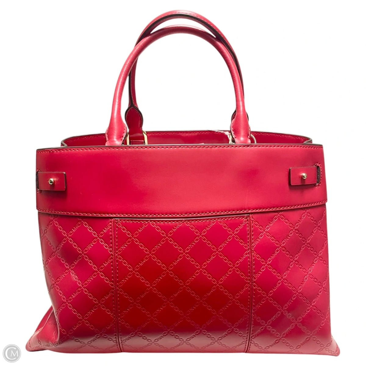 Handbag Leather By Michael By Michael Kors, Size: Medium