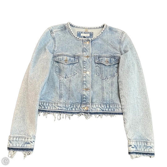 Jacket Denim By Loft In Blue Denim, Size: S