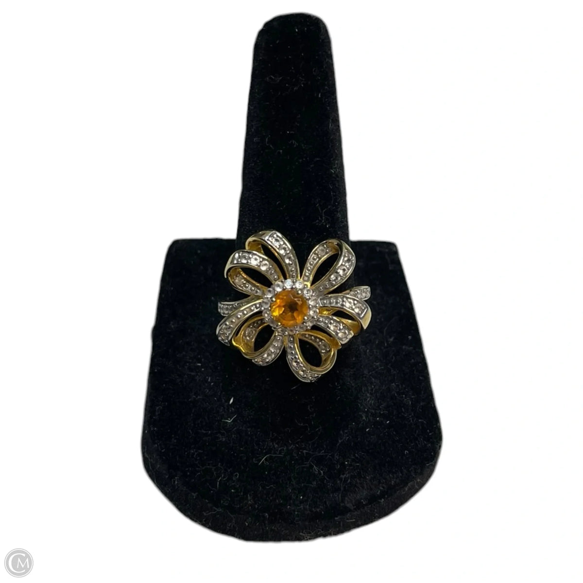 Ring Sterling Silver By MADEIRA CITRINE, Size: 8