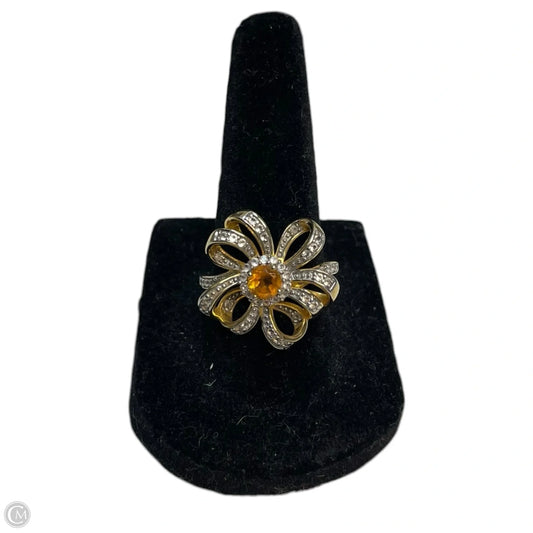 Ring Sterling Silver By MADEIRA CITRINE, Size: 8