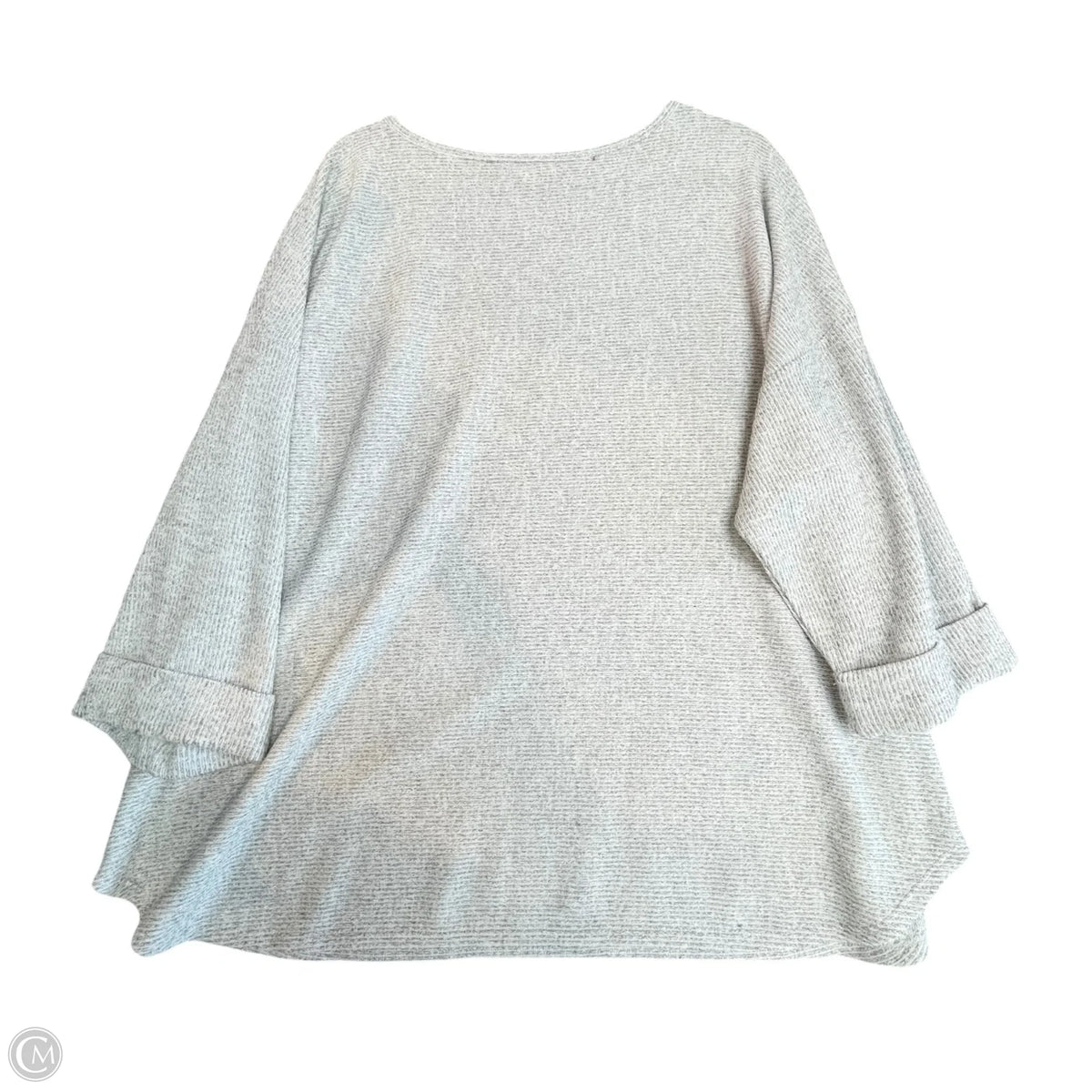 Sweater By Max Studio In Grey, Size: 2x