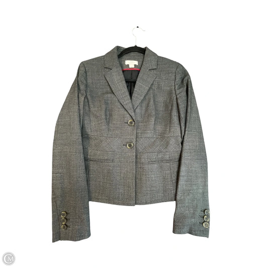 Blazer By Loft In Black & Grey, Size: 0