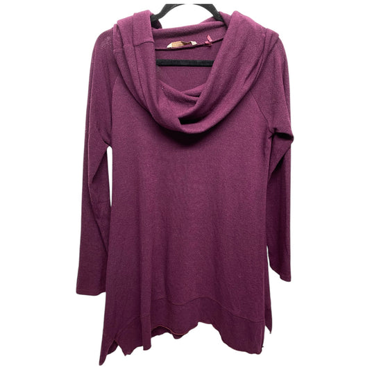 Sweater By Soft Surroundings In Purple, Size: M