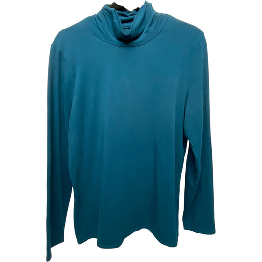 Top Long Sleeve By J. Jill In Blue, Size: Xl