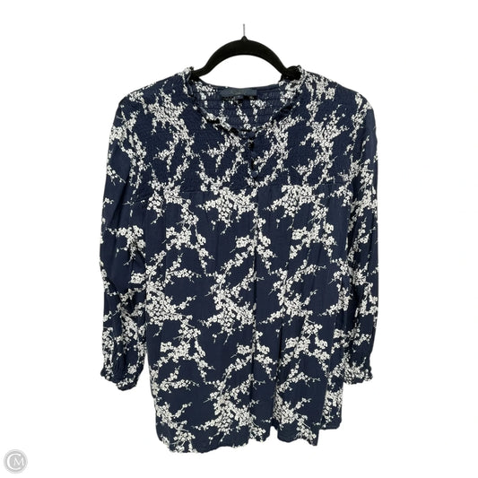 Top Long Sleeve By Rachel Roy In Floral Print, Size: M