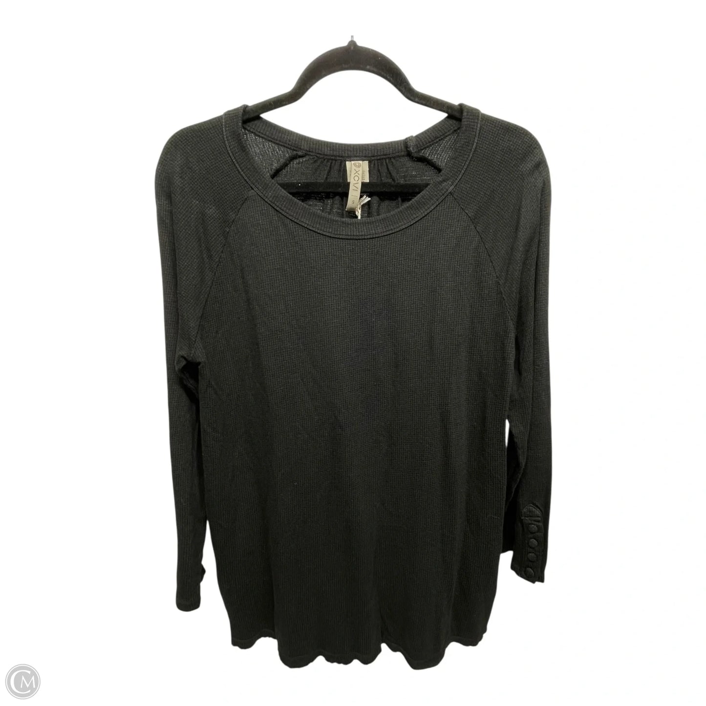 Top Long Sleeve By Xcvi In Black, Size: S