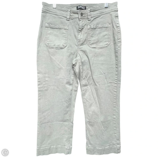 Pants Cropped By Buffalo David Bitton In Green, Size: 10