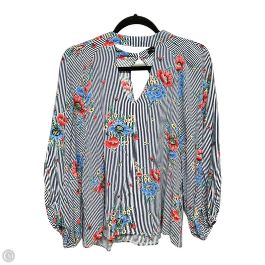 Top Long Sleeve By ROLYPOLY In Striped Pattern, Size: M