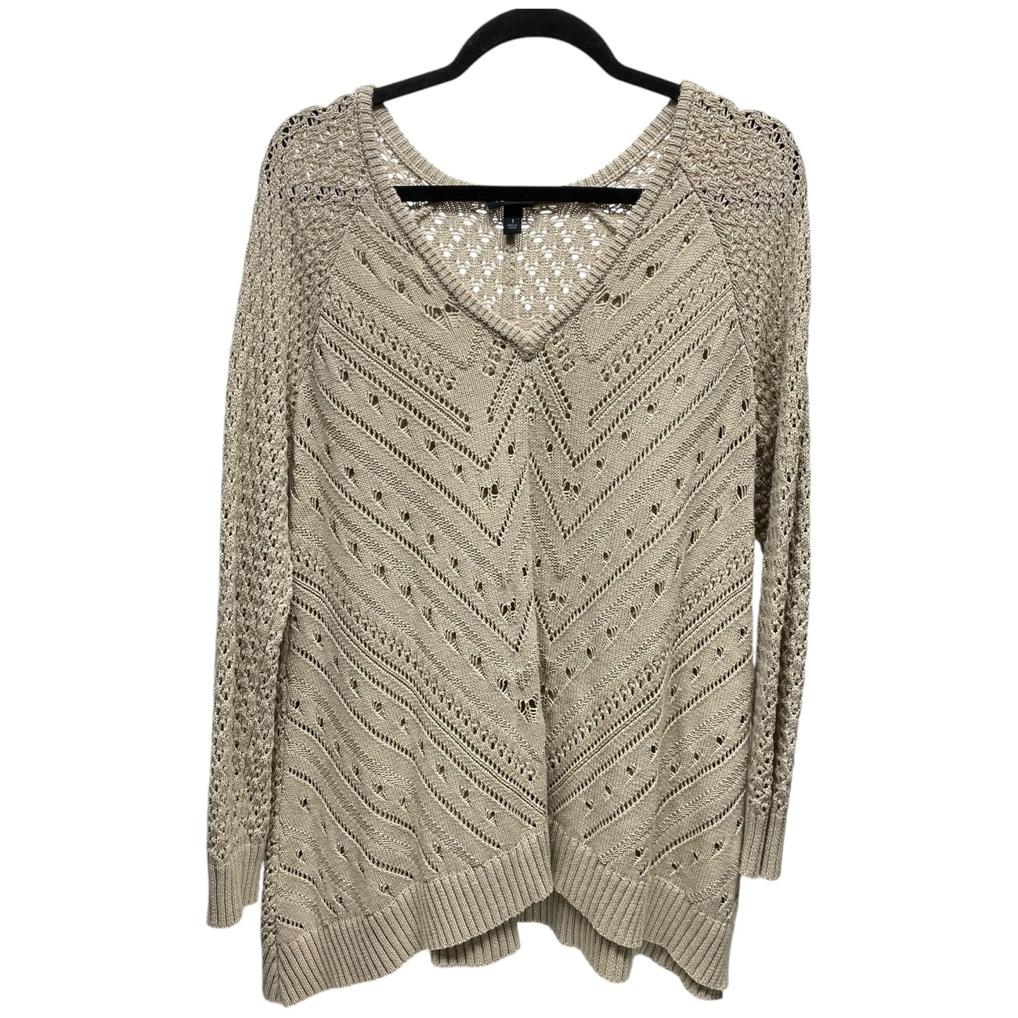 Sweater By Torrid In Tan, Size: Xl