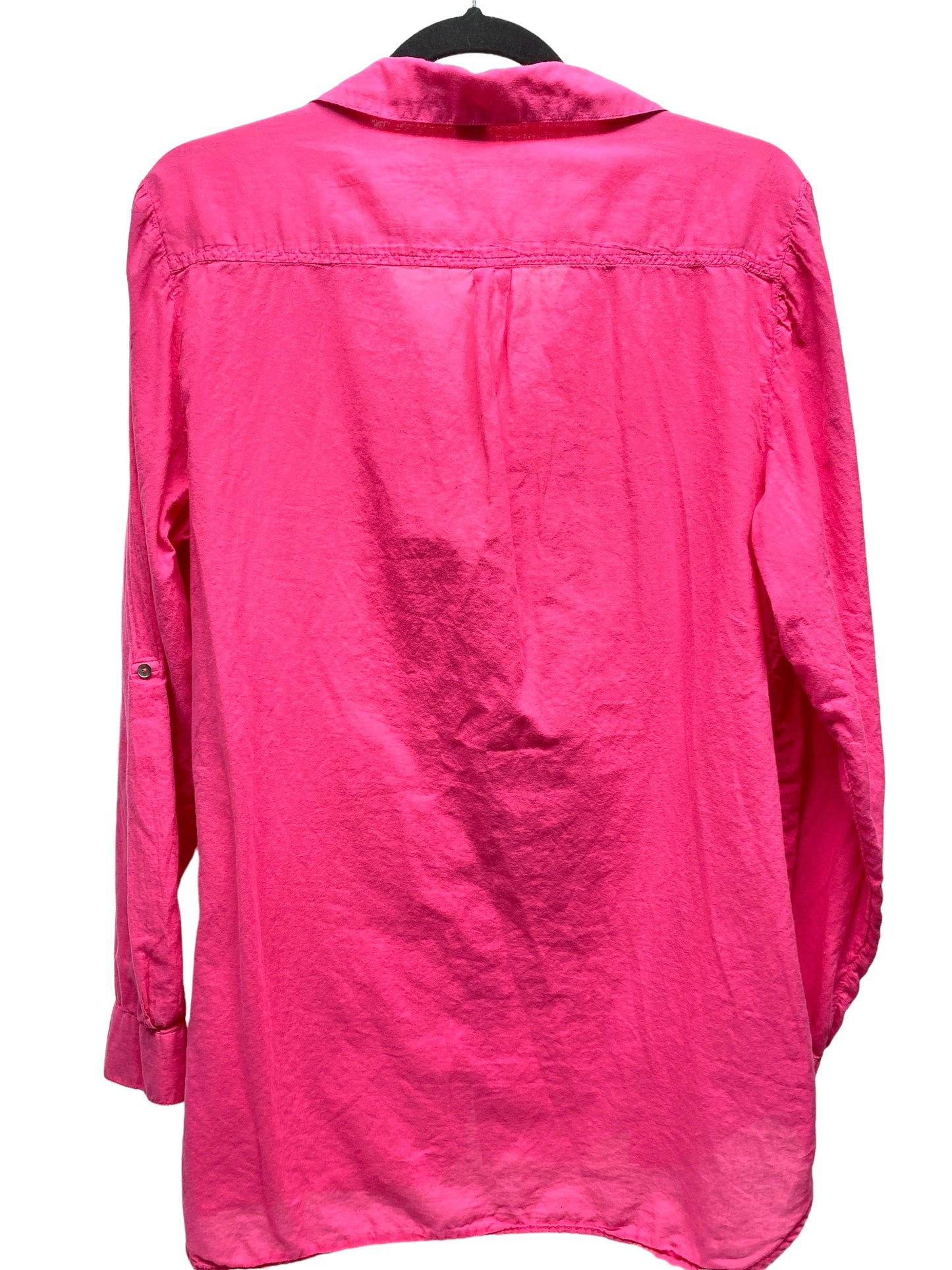 Top Long Sleeve By Nine West In Pink, Size: Xl