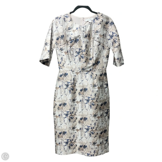 Dress Party Short By Kay Unger In Floral Print, Size: 6
