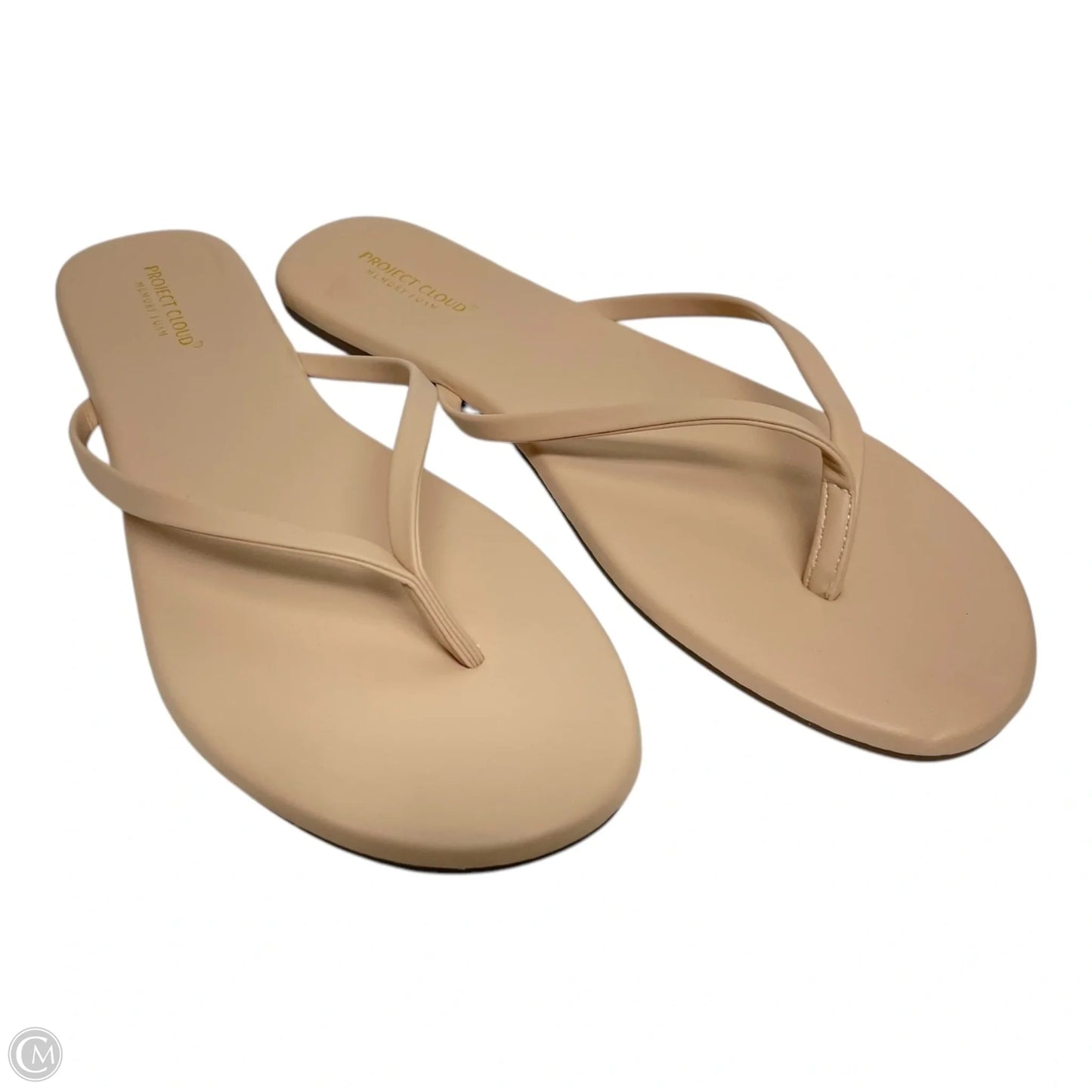 Sandals Flats By Project Cloud In Tan, Size: 8