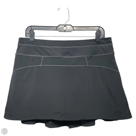 Athletic Skort By Athleta In Black, Size: M