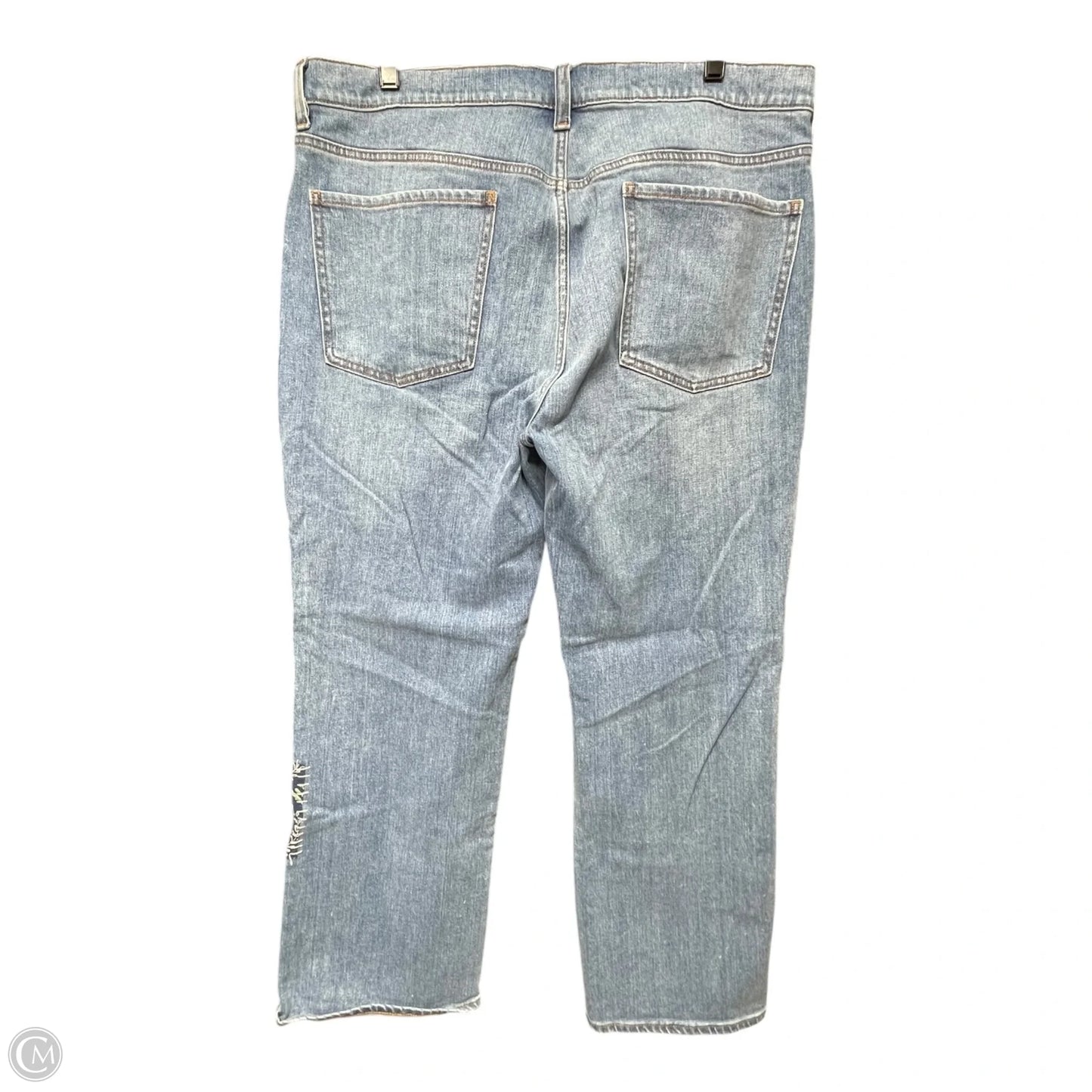 Jeans Straight By Sundance In Blue Denim, Size: 12