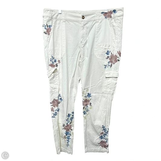 Pants Cargo & Utility By Sundance In Floral Print, Size: 16