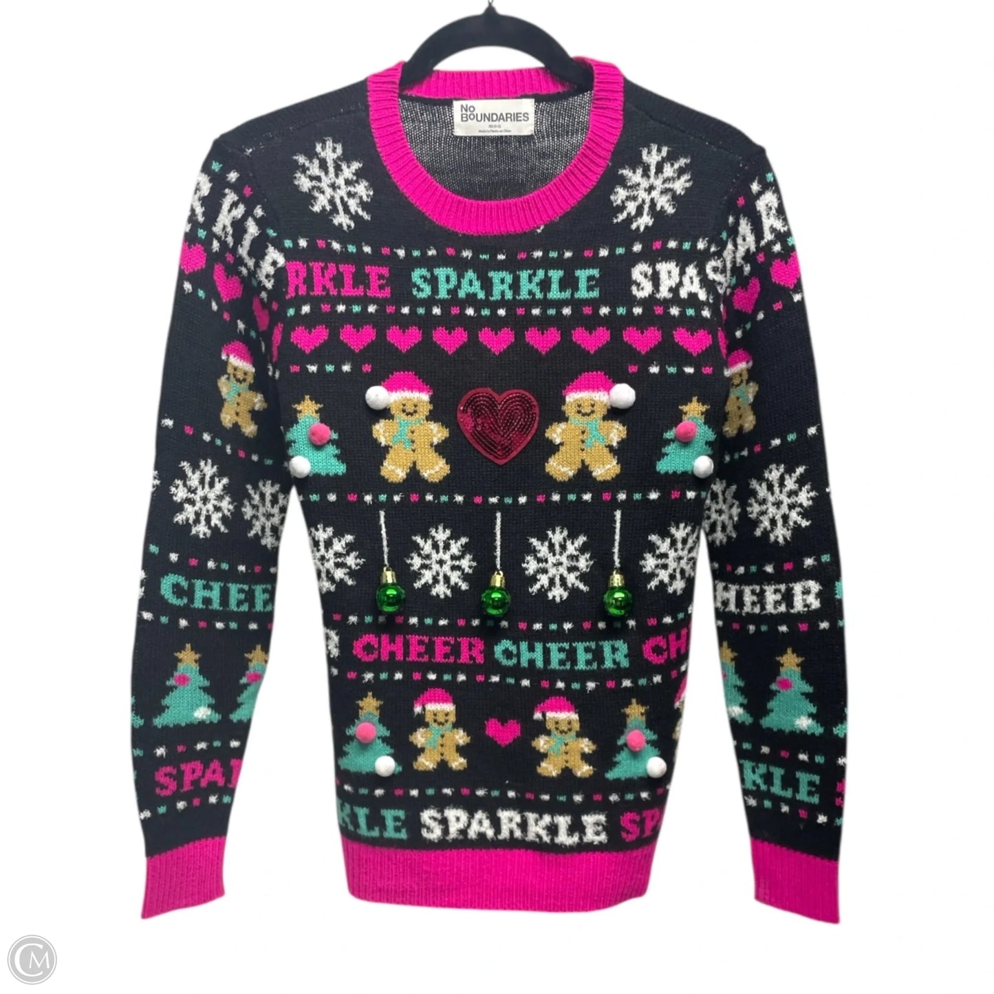 Sweater By No Boundaries In Multi-colored, Size: Xs