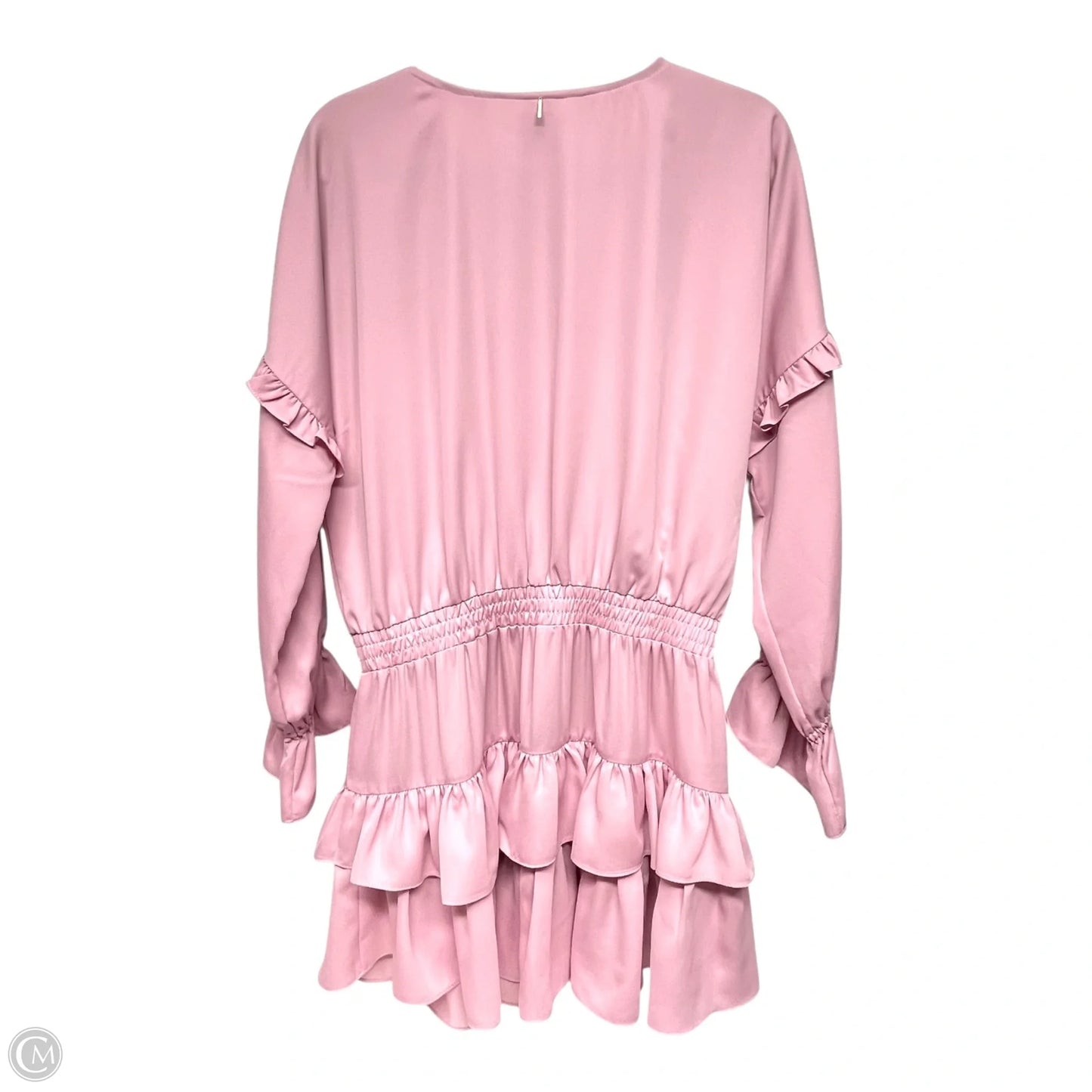 Dress Casual Short By Misa In Pink, Size: M
