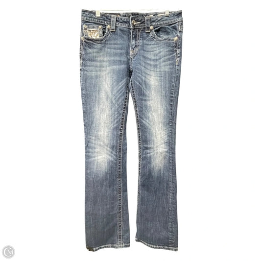Jeans Boot Cut By Miss Me In Blue Denim, Size: 10