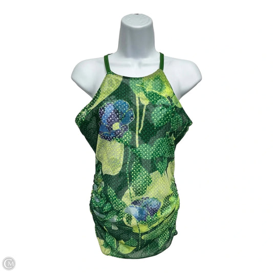 Top Sleeveless By White House Black Market In Blue & Green, Size: Xs